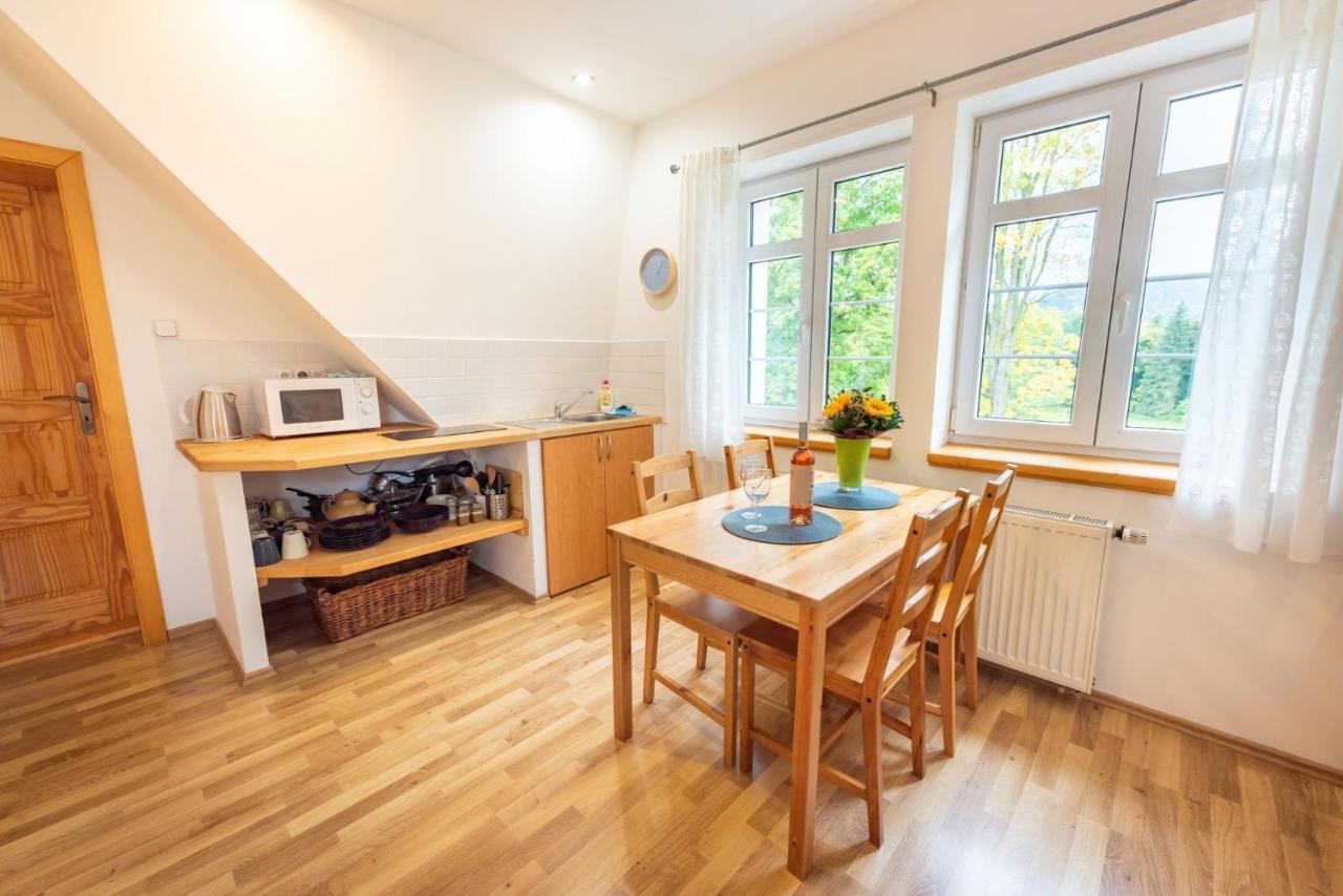 Apartmány Pod Křížovým vrchem Adršpach Exterior foto