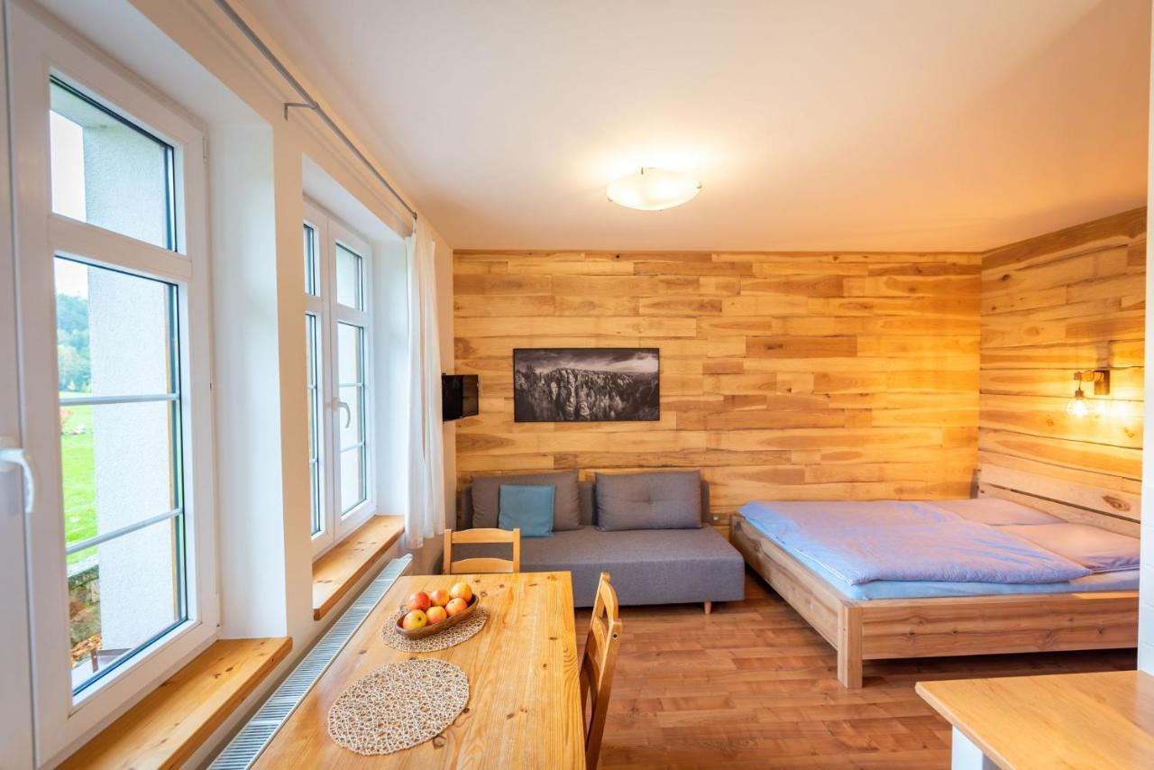Apartmány Pod Křížovým vrchem Adršpach Exterior foto
