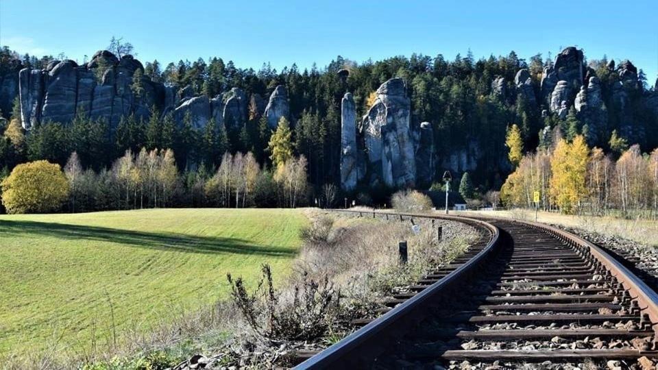 Apartmány Pod Křížovým vrchem Adršpach Exterior foto